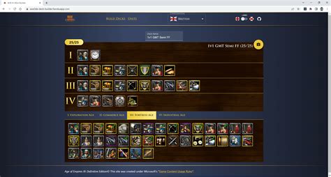 aoe3 deck builder|Iba pa.